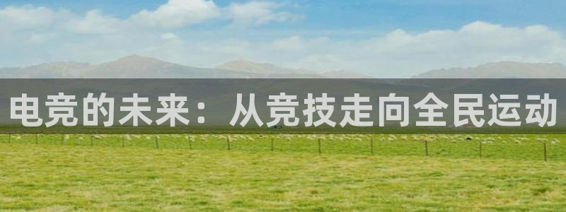 火博电竞电竞平台官方网站入口：电竞的未来